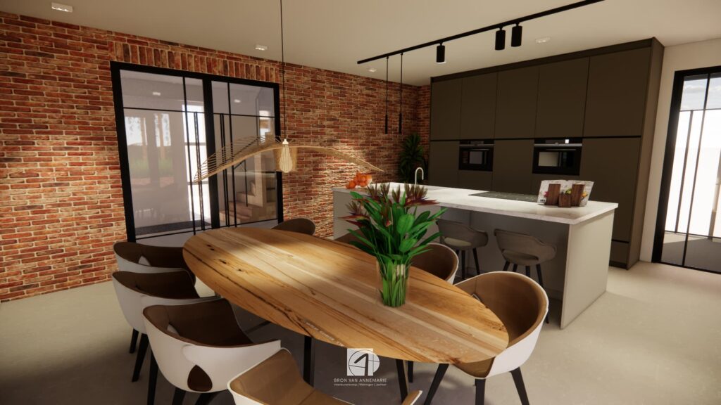 Nieuwbouw keuken Nistelrode interieurontwerp