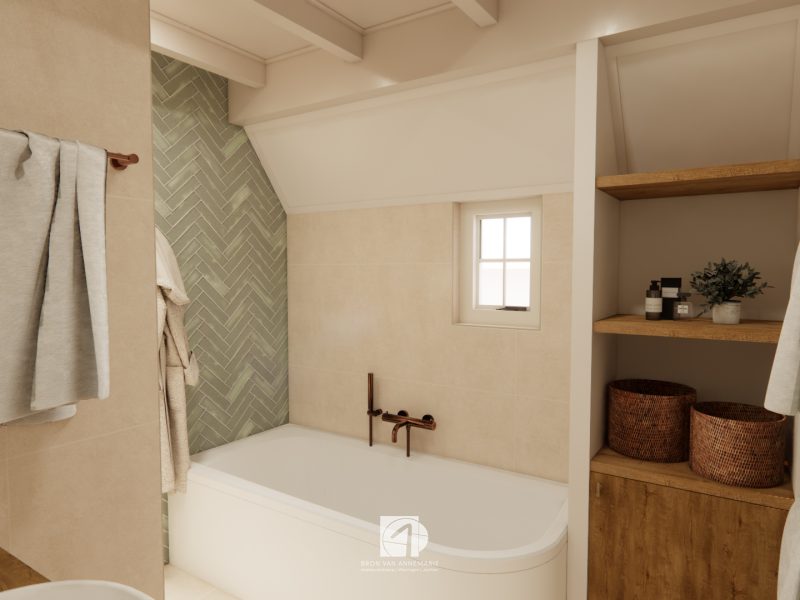 Interieurontwerp en verbouwing vakantiewoning Terschelling – lichte natuurlijke materialen en rustige kleuren