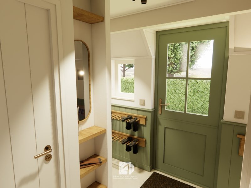 Interieurontwerp en verbouwing vakantiewoning Terschelling – lichte natuurlijke materialen en rustige kleuren