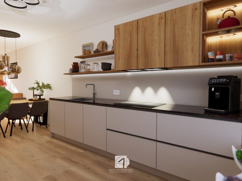 Keukenontwerp nieuwbouw Oudewater