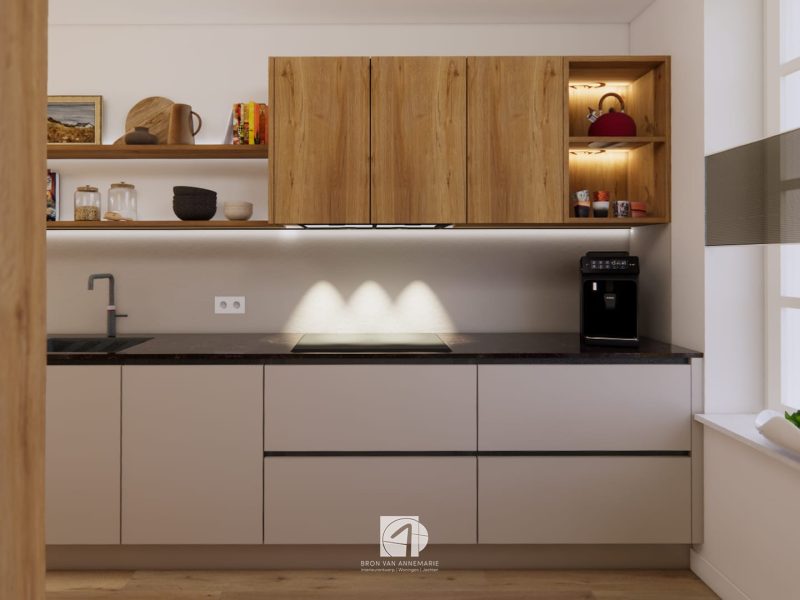 Interieurontwerp nieuwbouw keuken Oudewater
