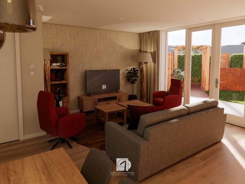Interieurontwerp woonkamer Oudewater